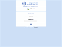 Tablet Screenshot of admin.agglopole-provence.fr